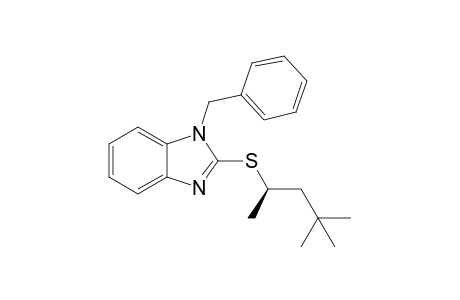 (R)-2-[(1,3,3-Trimethylbutyl)thio]-1-(phenylmethyl)benzimidazole