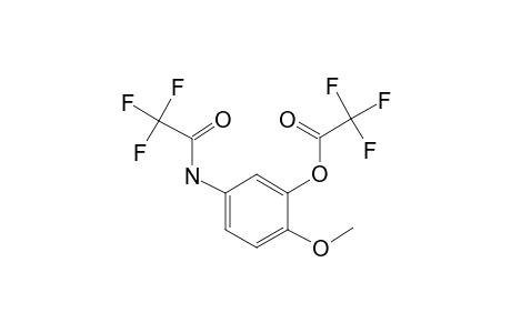 5-Amino-2-methoxyphenol, o,N-bis(trifluoroacetyl)-