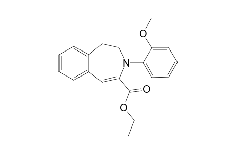 Ethyl 3-(2-methoxyphenyl)-2,3-dihydro-1H-benzo[d]azepine-4-carboxylate