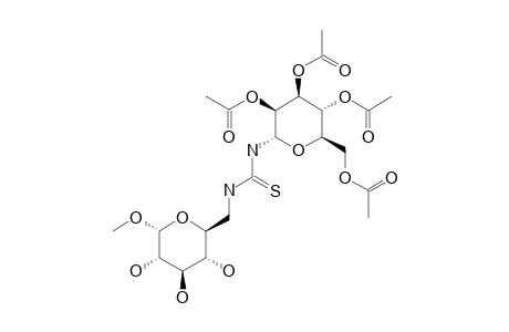 METHYL-6-DEOXY-6-(2,3,4,6-TETRA-O-ACETYL-ALPHA-D-MANNOPYRANOSYLTHIOUREIDO)-ALPHA-D-GLUCOPYRANOSIDE