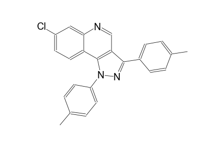 7-chloro-1,3-bis(4-methylphenyl)-1H-pyrazolo[4,3-c]quinoline