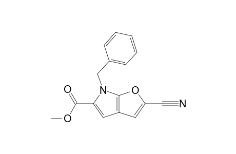 METHYL-2-CYANO-6-BENZYLFURO-FURO-[2,3-B]-PYRROLE-5-CARBOXYLATE