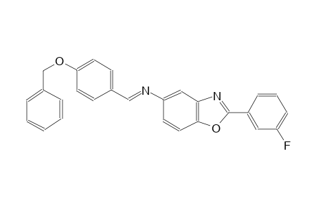 5-benzoxazolamine, 2-(3-fluorophenyl)-N-[(E)-[4-(phenylmethoxy)phenyl]methylidene]-