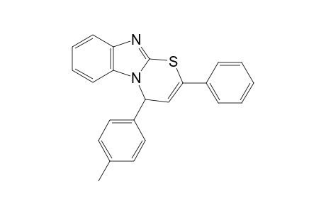 2-Phenyl-4-(p-tolyl)-4H-benzo[4,5]imidazo[2,1-b][1,3]thiazine