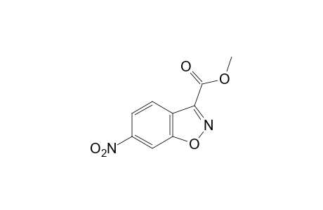 6-nitro-1,2-benzisoxazole-3-carboxylic acid, methyl ester