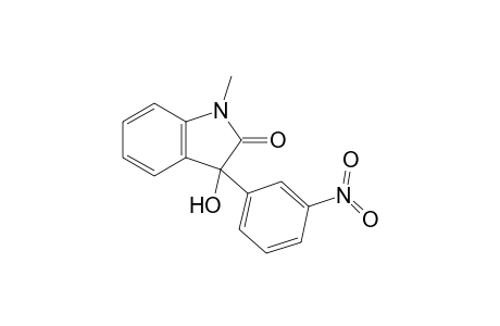 3-Hydroxy-1-methyl-3-(3-nitrophenyl)indolin-2-one