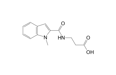 N-[(1-methylindol-2-yl)carbonyl]-beta-alanine