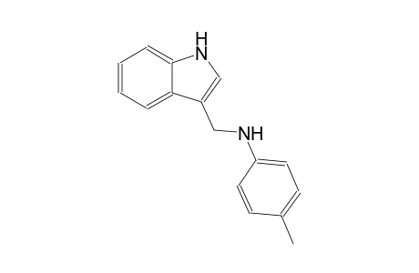 N-(1H-indol-3-ylmethyl)-4-methylaniline