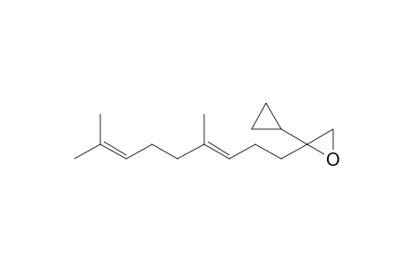 2-Cyclopropyl-2-(4,8-dimethylnona-3,7-dienyl)oxirane