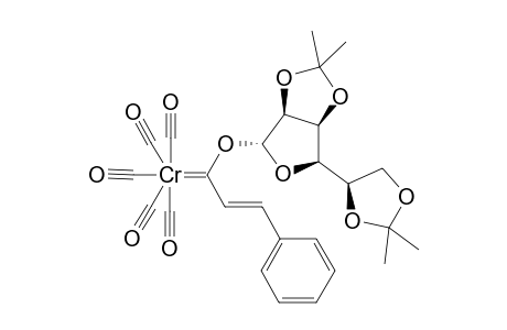 Pentacarbonyl-[2,3 : 5,6-bis(Isopropylidene)-.alpha.-D-mannofuranosyloxy(styryl)carbene]-chromium