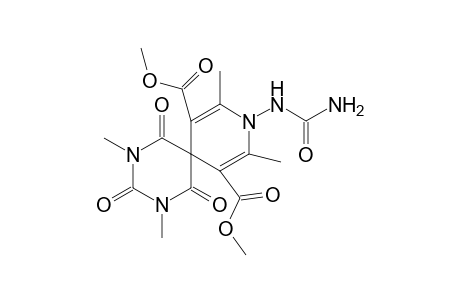 Dimethyl 9-[(aminocarbonyl)amino]-2,4,8,10-tetramethyl-1,3,5-trioxo-2,4,9-triazaspiro[5.5]undeca-7,10-diene-7,11-dicarboxylate