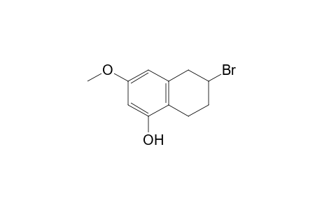 2-Bromo-7-methoxy-5-tetralol