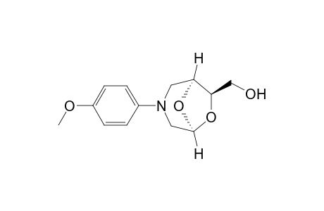 (1S,5S,7R)-(3-(4-Methoxyphenyl)-6,8-dioxa-3-azabicyclo[3.2.1]oct-7-yl)methanol