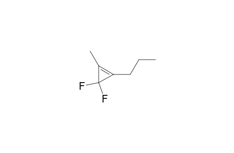 3,3-Difluoro-1-methyl-2-propylcyclopropene