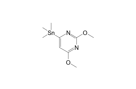 2,4-Dimethoxy-6-(trimethylstannyl)pyrimidine