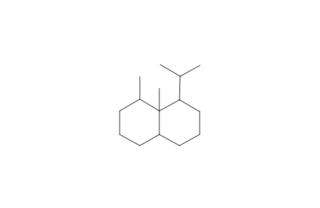 1,8a-dimethyl-7-(1''-methylethyl)-decahydronaphthalene