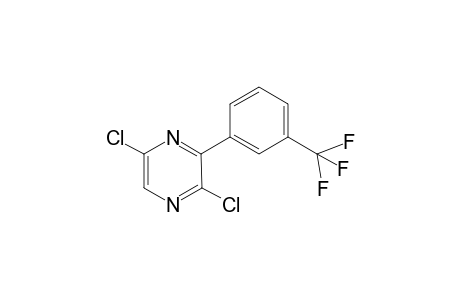 2,5-Dichloro-3-[3-(trifluoromethyl)phenyl]pyrazine