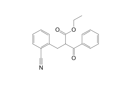 Ethyl 2-(2-cyanobenzyl)-3-oxo-3-phenylpropanoate