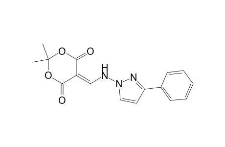5-[(3'-Phenylpyrazolyl)amino]methylene-2,2-dimethyl-1,3-dioxane-4,6-dione