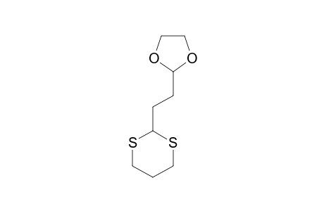 2-[2-(1,3-Dithian-2-yl)ethyl]-1,3-dioxolane