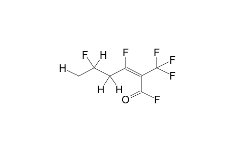 3,5-DIFLUORO-2-TRIFLUOROMETHYL-2-HEXENOYL FLUORIDE