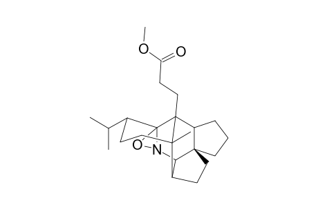 (+-)Methyl Homosecodaphniphyllate 1,2-Oxaziridine