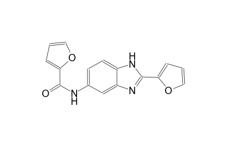 N-[2-(2-furyl)-1H-benzimidazol-5-yl]-2-furamide