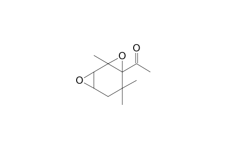 (1RS,2SR,3SR,4SR)-1,2:3,4-diepoxy-2,6,6-trimethyl-1-cyclohexyl methyl ketone