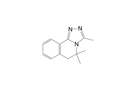 3,5,5-trimethyl-5,6-dihydro[1,2,4]triazolo[3,4-a]isoquinoline