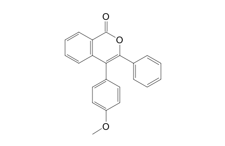 3-(Phenyl)-4-(4-methoxyphenyl)isocoumarin