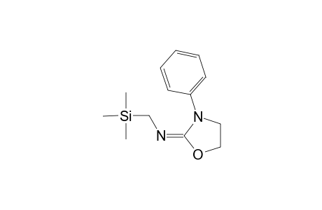 1-Phenyl-2-(trimethylsilylmethyli)iminooxazolidine
