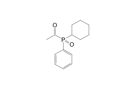Acetylcyclohexylphenylphosphanoxide
