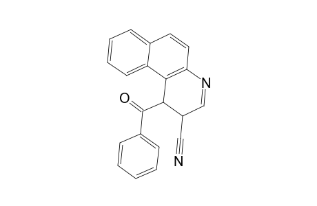 Benzo[f]quinoline-2-carbonitrile, 1-benzoyl-1,2-dihydro-