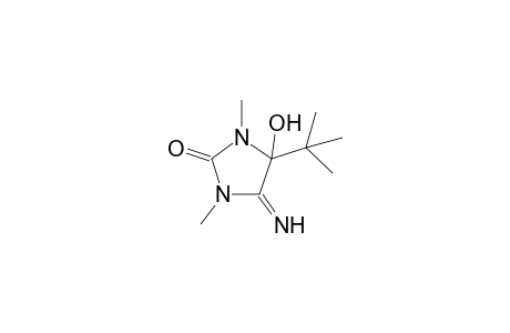 4-tert-Butyl-4-hydroxy-5-imino-1,3-dimethyl-2-imidazolidinone