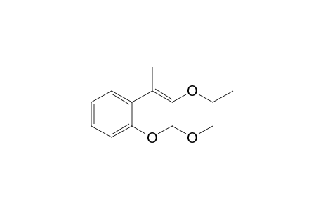 1-Methoxymethoxy-2-(1-ethoxyprop-1-en-2-yl)benzene