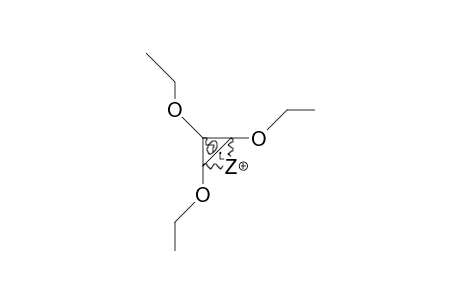 Triethoxy-cyclopropenylium cation