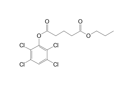 Glutaric acid, propyl 2,3,5,6-tetrachlorophenyl ester