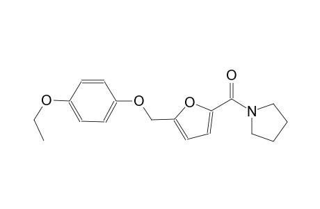 1-{5-[(4-ethoxyphenoxy)methyl]-2-furoyl}pyrrolidine