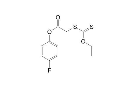 (4-Fluorophenyl) 2-[(ethoxycarbothioyl)sulfanyl]acetate