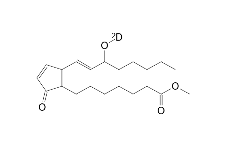 Methyl O-deuteroprostaglandin A1