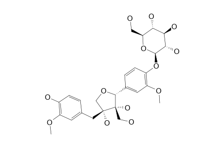(-)-MASSONIRESINOL-4'-O-BETA-D-GLUCOPYRANOSIDE