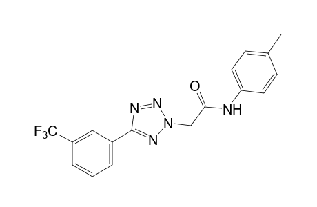 5-(alpha,alpha,alpha-trifluoro-m-tolyl)-2H-tetrazole-2-aceto-p-toluidide