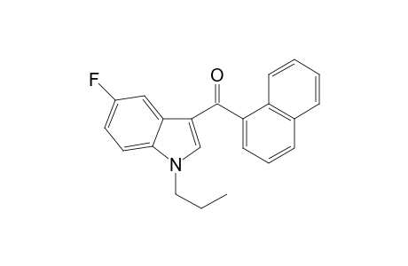 5-Fluoro-3-(1-naphthoyl)-1-propylindole
