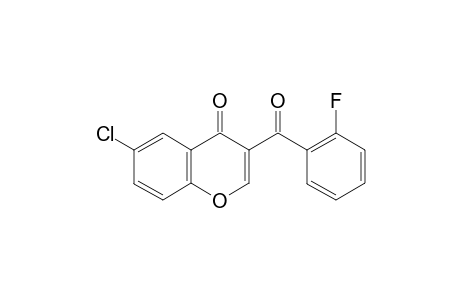 6-Chloro-3-(2-fluorobenzoyl)-4H-chromen-4-one
