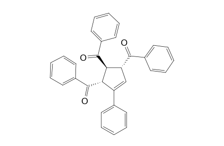 1-PHENYL-R-3,T-4,R-5-TRIBENZOYL-1-CYClOPENTENE
