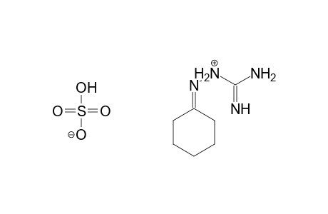 Cyclohexanone, amidinohydrazone, hydrogen-sulfate (cyclohexylidenamino)guanidine, hydrogensulfate