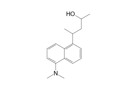 4-[5-(Dimethylamino)-1-naphthyl]-2-pentanol