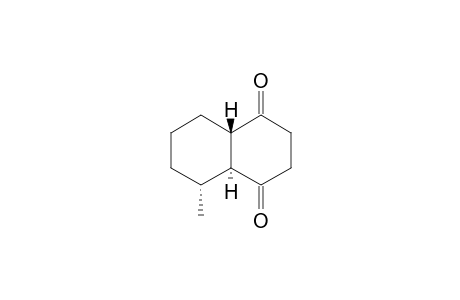 (4aS,5R,8aS)-5-methyldecalin-1,4-quinone