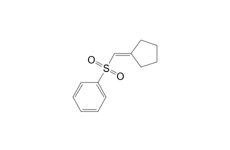 Benzene, [(cyclopentylidenemethyl)sulfonyl]-