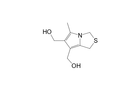 6,7-Bis(hydroxymethyl)-5-methyl-1H,3H-pyrrolo[1,2-c]thiazole